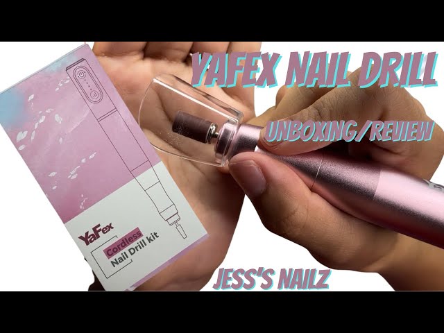 Yafex nail drill bit tightening collet diagram