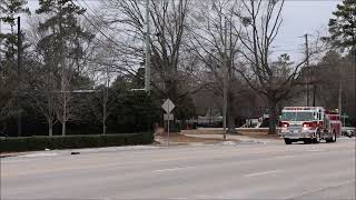 1/31/26 - Raleigh (NC) Fire - Battalion 5 and Engine 9