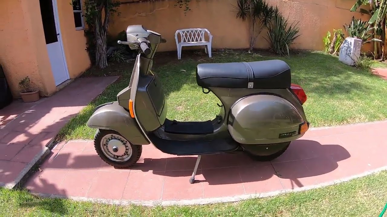 Vespa Originale 150cc - Año 1998 - YouTube