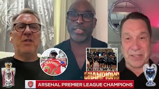 David Seasman, Paul Merson & Campbell GOES-CRAZY & CONGRATULATES Arsenal🔥🏆& BELIEVE for UCL GLORY