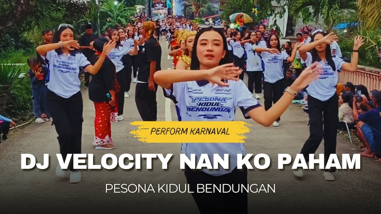 Mangkasari Audio Perform Karnaval DJ Velocity Nan Ko Paham Bersama Pemuda Pesona Kidul Bendungan