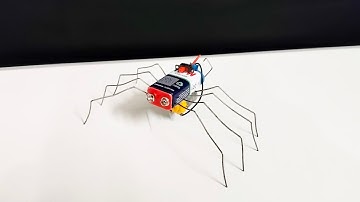 DIY SPIDER ROBOT: Make Your Own Spider Robot At Home!