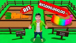 Evoluí Meu Jardim Pra Ser O Melhor Do Servidor No Grow A Garden Do Roblox