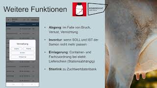 Neue App für Eigenbestandsbesamer: RDV-Container screenshot 3