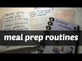 a masterclass on building routines 🍴 meal prep routines (day 6)