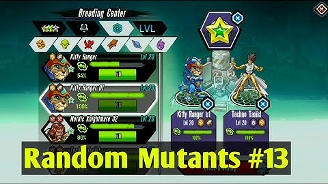 Mutants Genetic Gladiators Random Mutants Cross Breed (Part-5) : MGG