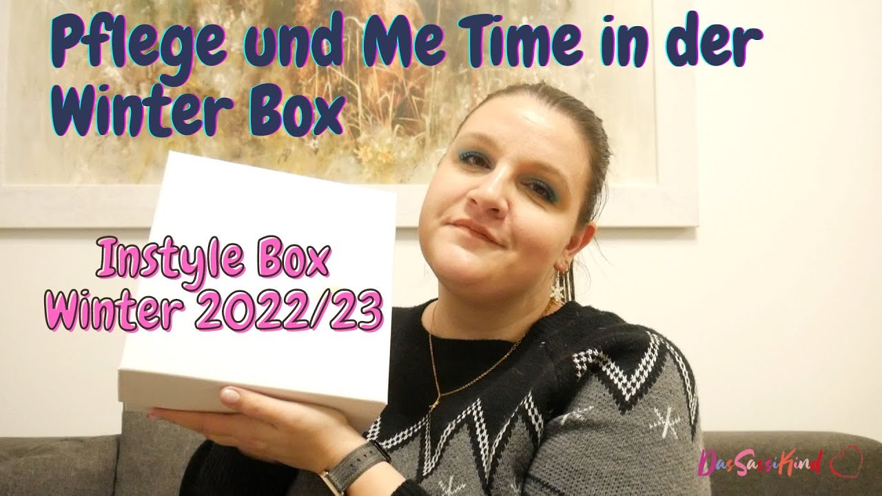 Pflege und Me Time in der Instyle Box Winter Edition 2022/23 Unboxing