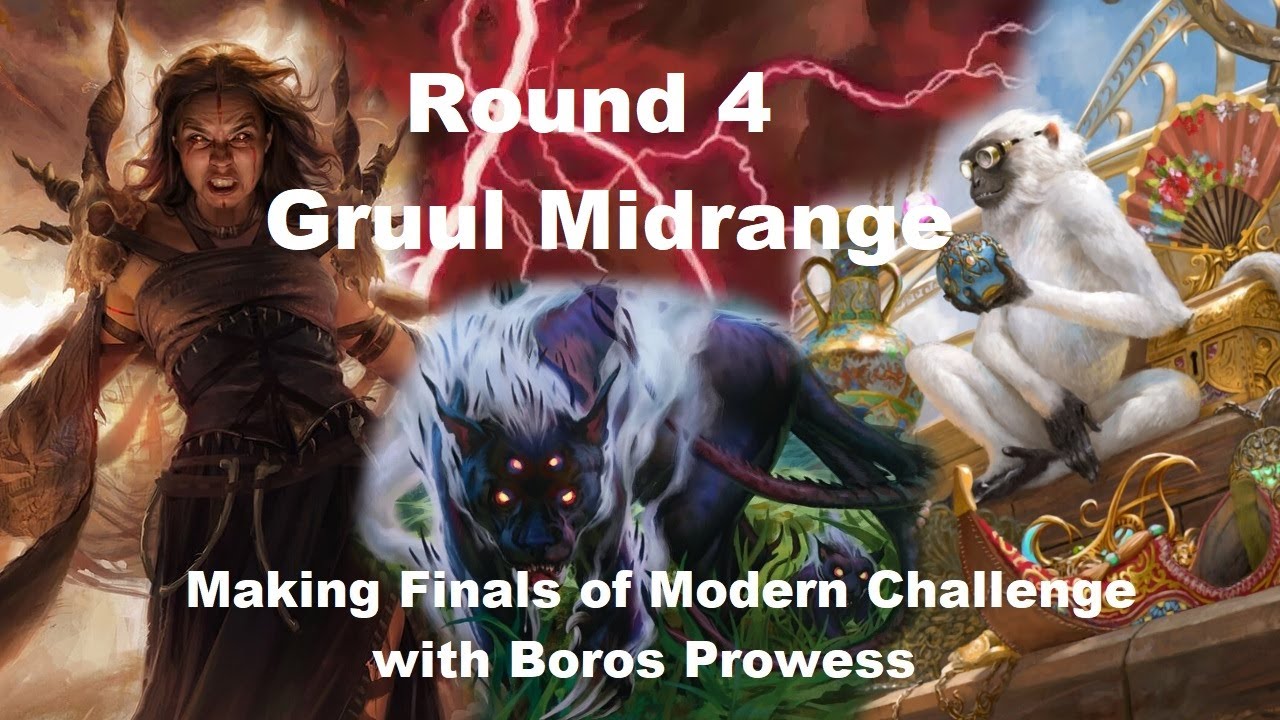 Modern Challenge Round 4: Boros Prowess vs. Gruul Midrange