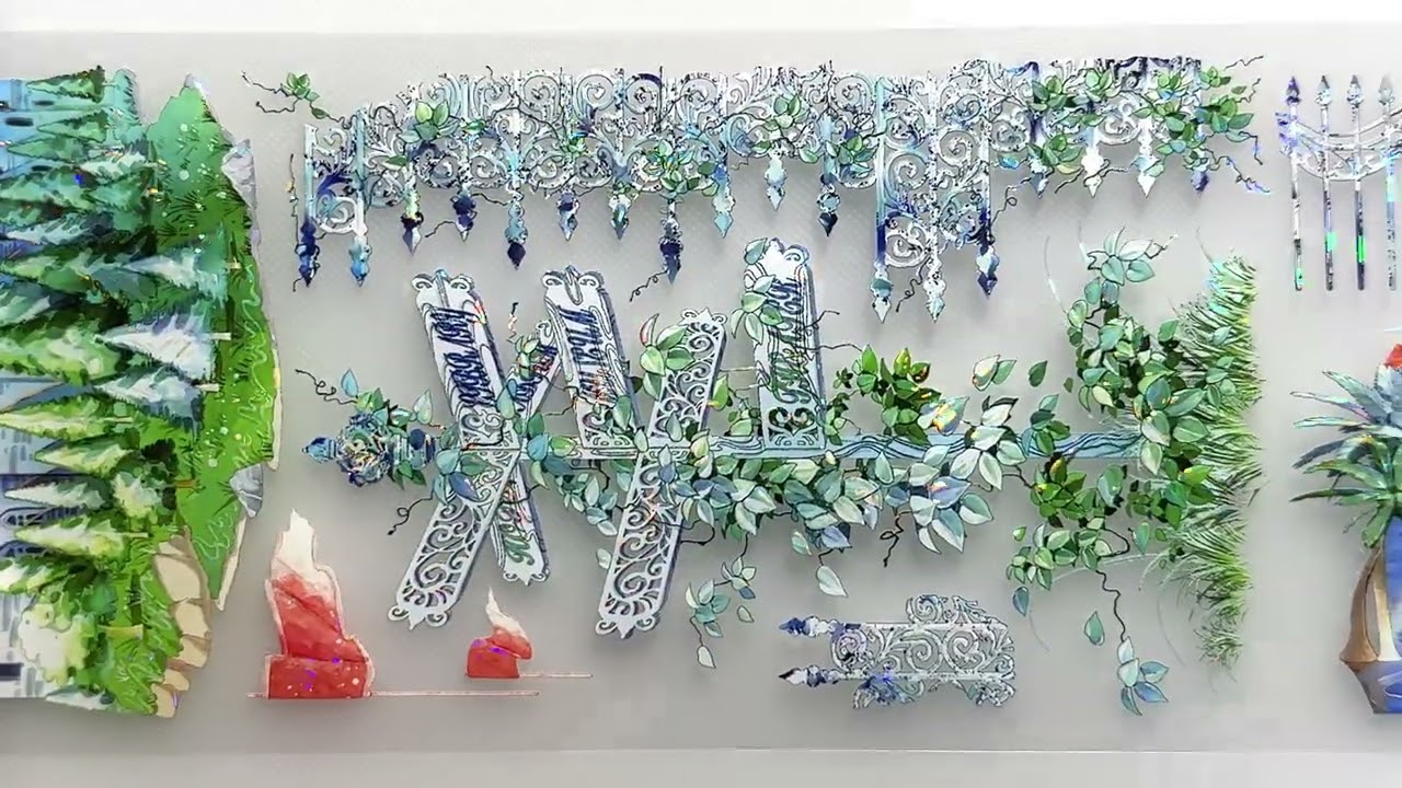 新七天】天色小鎮-PET貝殼光 - 沼のオアシス 海外マステのカット販売店