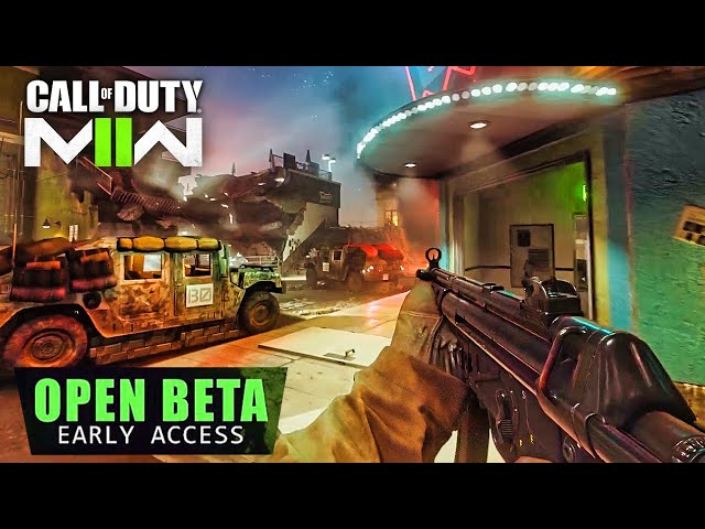 COD MW2 Beta Gameplay.. 😨 & Free Beta Codes ( Be Fast ) - Call of