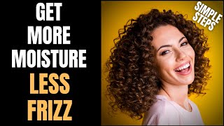 How To Get Rid Of Frizzy Hair How To Add Moisture To Curly Hair
