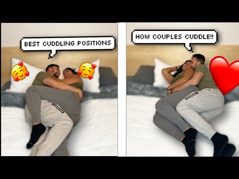 Romantic cuddling positions