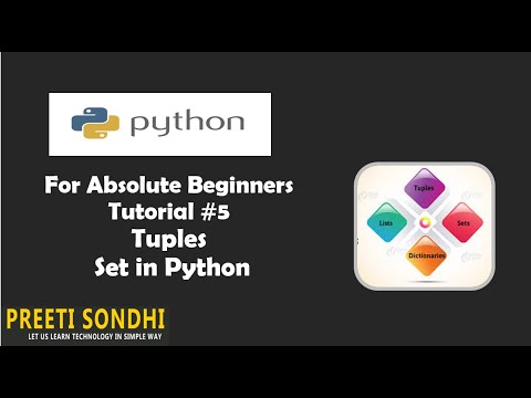 5) Tuples | Set in Python