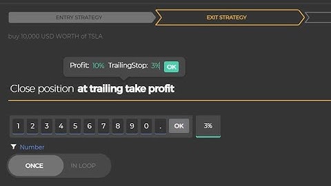 How to automate a trailing-take-profit crypto trading strategy - no-code
