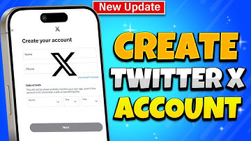 How to Create Twitter X Account 2025 ( Step-by-Step )