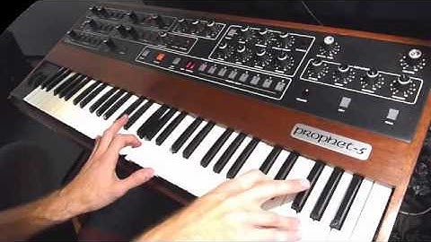 Prophet 5 rev 2 - some Patrick Cowley sounds (Harlem Nights)
