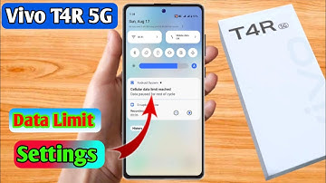 vivo t4r data limit setting, vivo t4r data limit kaise set kare 