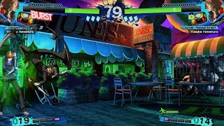 Persona 4 Arena ULTIMAX Yosuke Hanamura vs Shadow Yosuke Hanamura