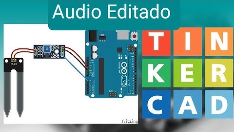 Mini sistema de riego, Sensor de Humedad y LCD, Arduino Simulador Online TinkerCAD ( Audio Arreglo)