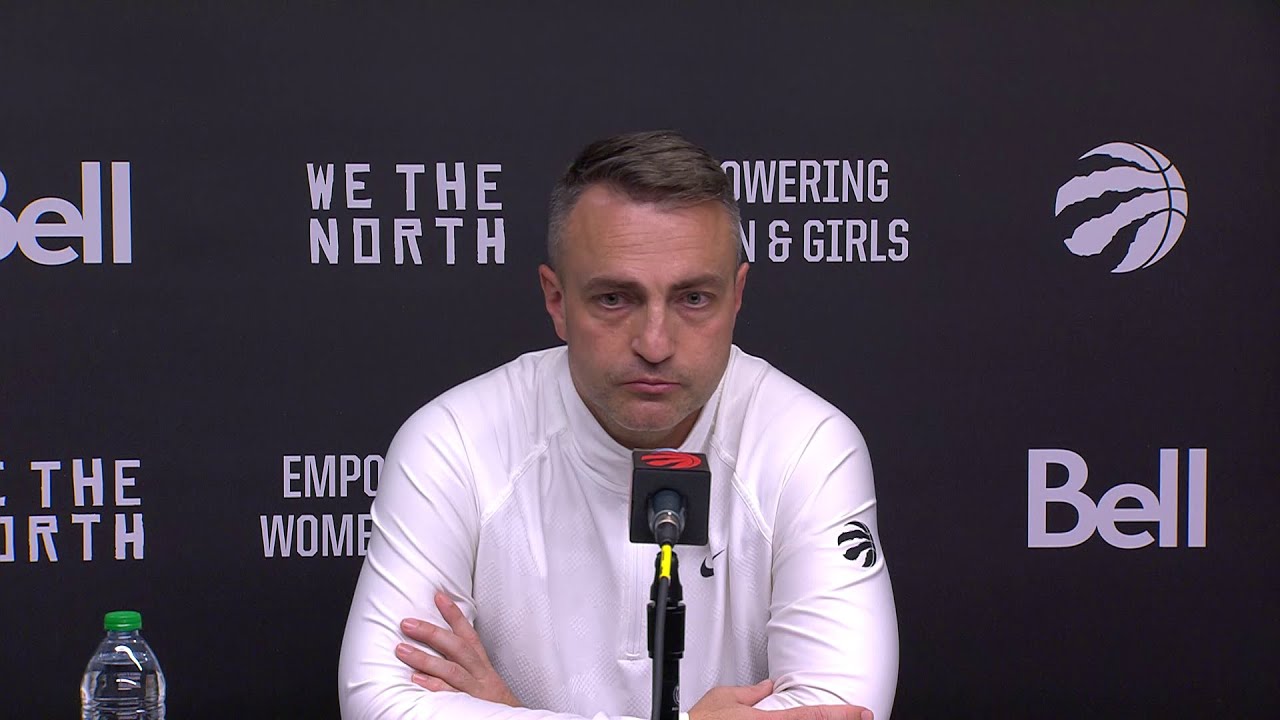 Toronto Raptors Media Availability | Postgame at Atlanta hawks ...