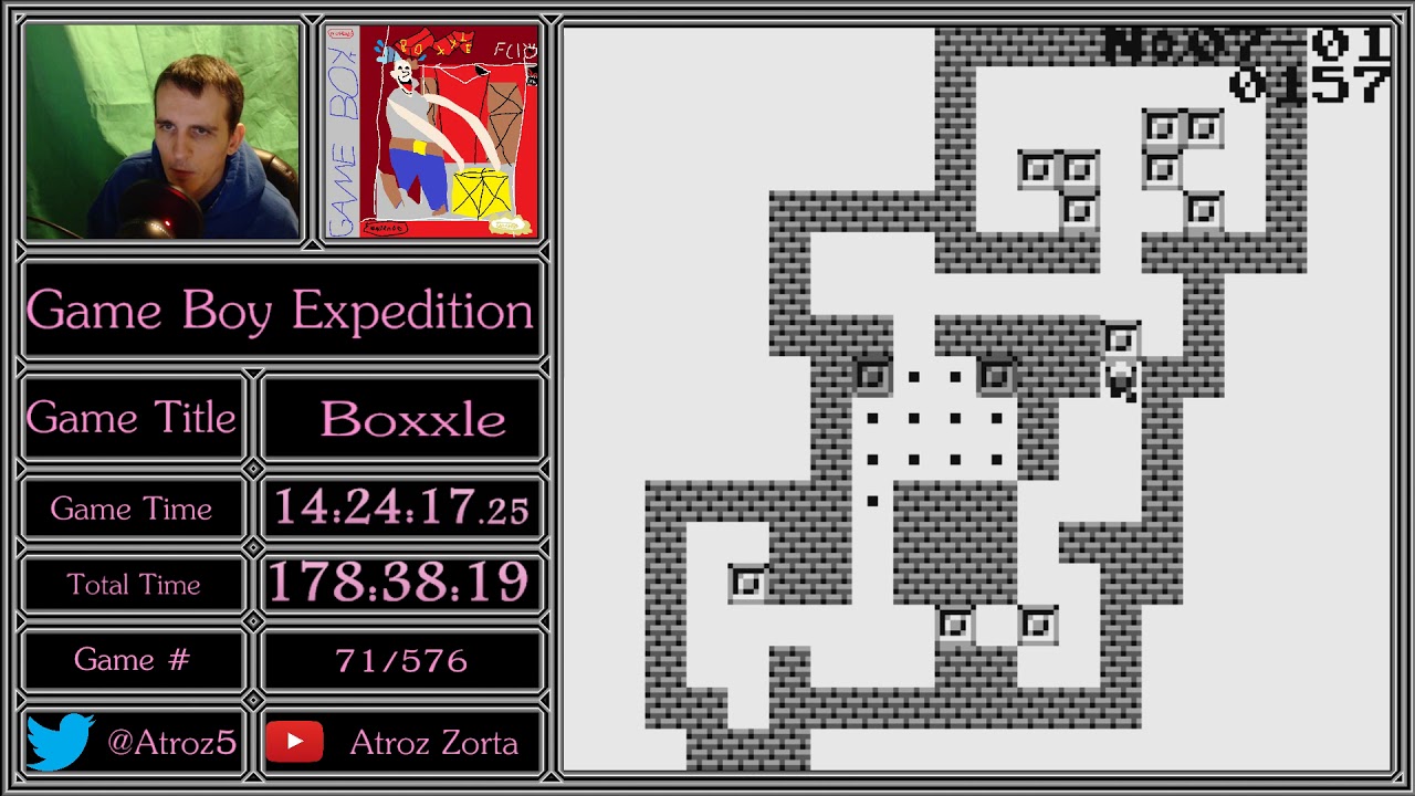 Game Boy Expedition! Game 71/576 Boxxle (Part 4)