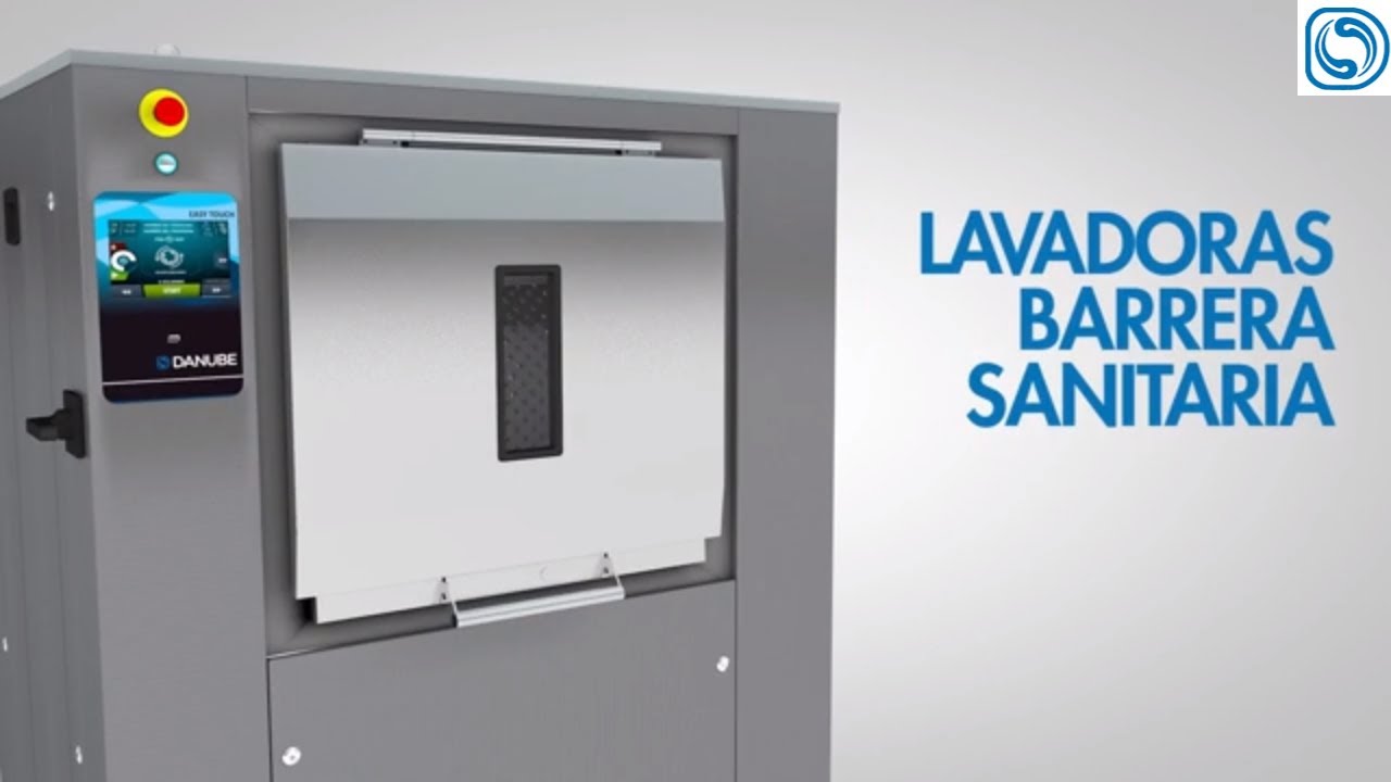 Lavadoras con barrera sanitaria DBW Danube 2020 | www.danube-international.com