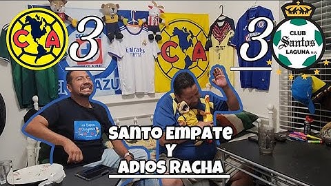 "Fin Ala Racha Aguilactica" Reacciones America vs Santos J5⚽️🥅