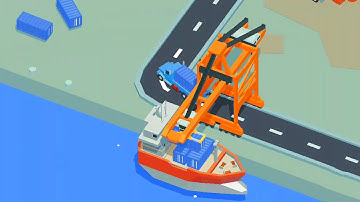 Idle Port Tycoon Gameplay | Android Simulation Game