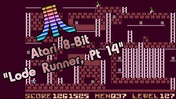 Atari 8-Bit Long Play, Lode Runner (Part 14 of 17)