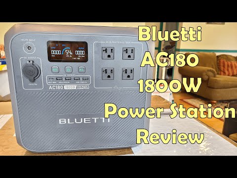 Bluetti AC180 1800W Power Station Review