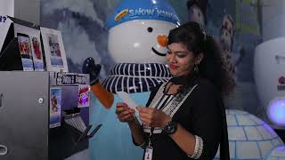 Hashtag Printer in Chennai for  Snow Kingdom Snow World Promotions