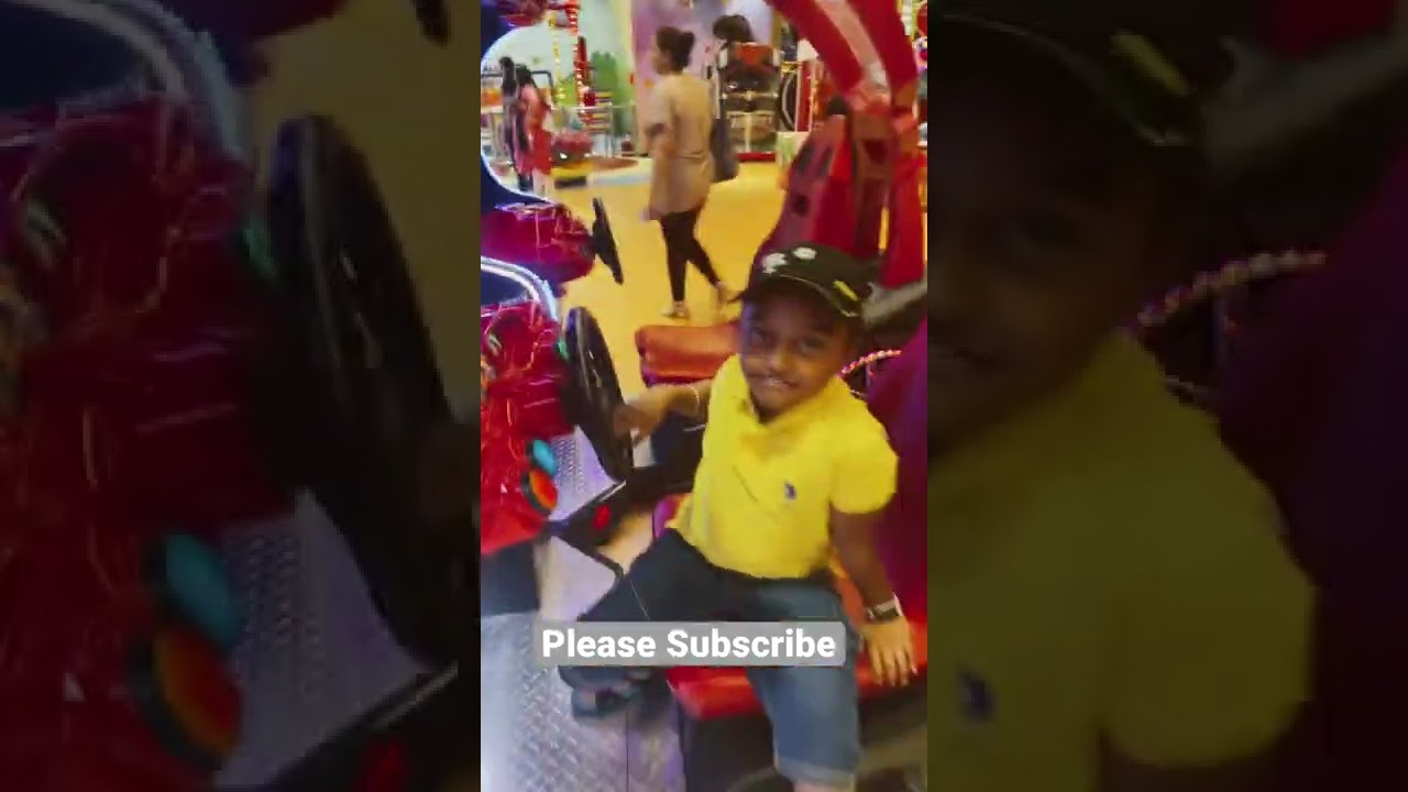 Iknoor win Car Game at Funcity