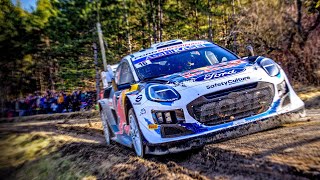 Best of WRC Rally Monte Carlo 2024 | Crashes, Action and Raw Sound