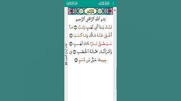 surah AlMasad Mohamed Siddik Al Minshawi 111 I سورة المسد