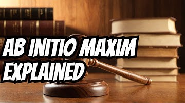 Ab Initio: The Legal Term You NEED To Know #kanoonplus Live #shorts