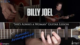 She's Always a Woman Guitar Lesson - Billy Joel She's Always a Woman Guitar Lesson - Billy Joel