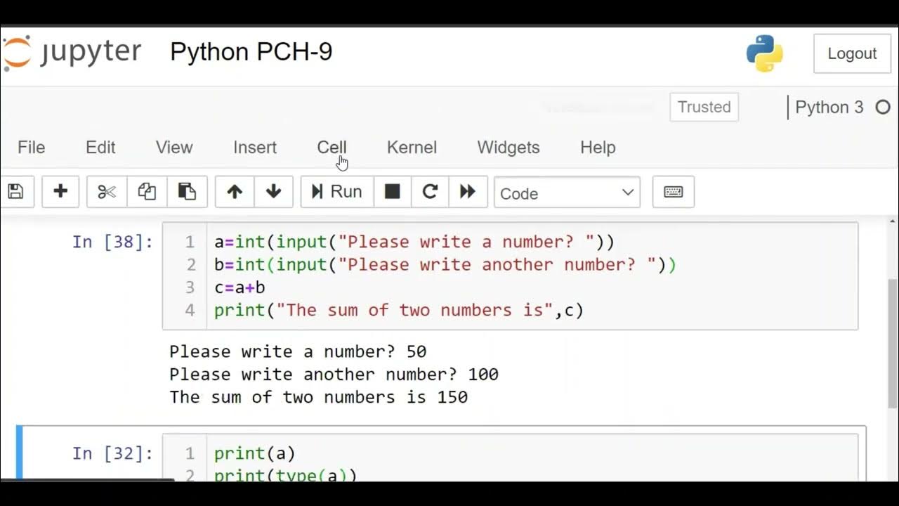 Python Programming Class-9 - YouTube