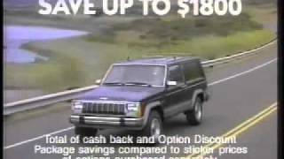 Anuncio Jeep - Eagle California, 1988