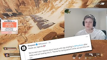 Taxi2g looks so depressed after Respawn deleted tap-strafe from the game Apex Legends Highlights