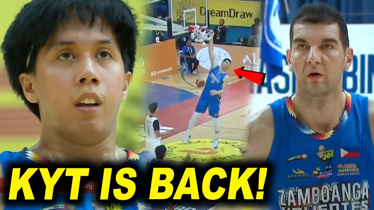 KYT JIMENEZ IS BACK! Grabe tong 7'6 import ng Zamboanga Dunk Party! | Angas ng Former Nlex import!