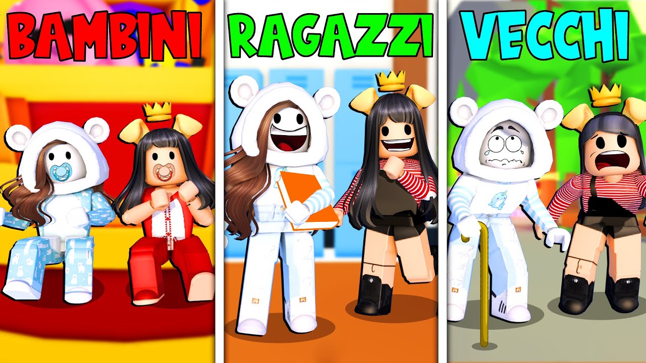 HO PASSATO TUTTA LA MIA VITA CON I MIEI AMICI SU ROBLOX! - YouTube
