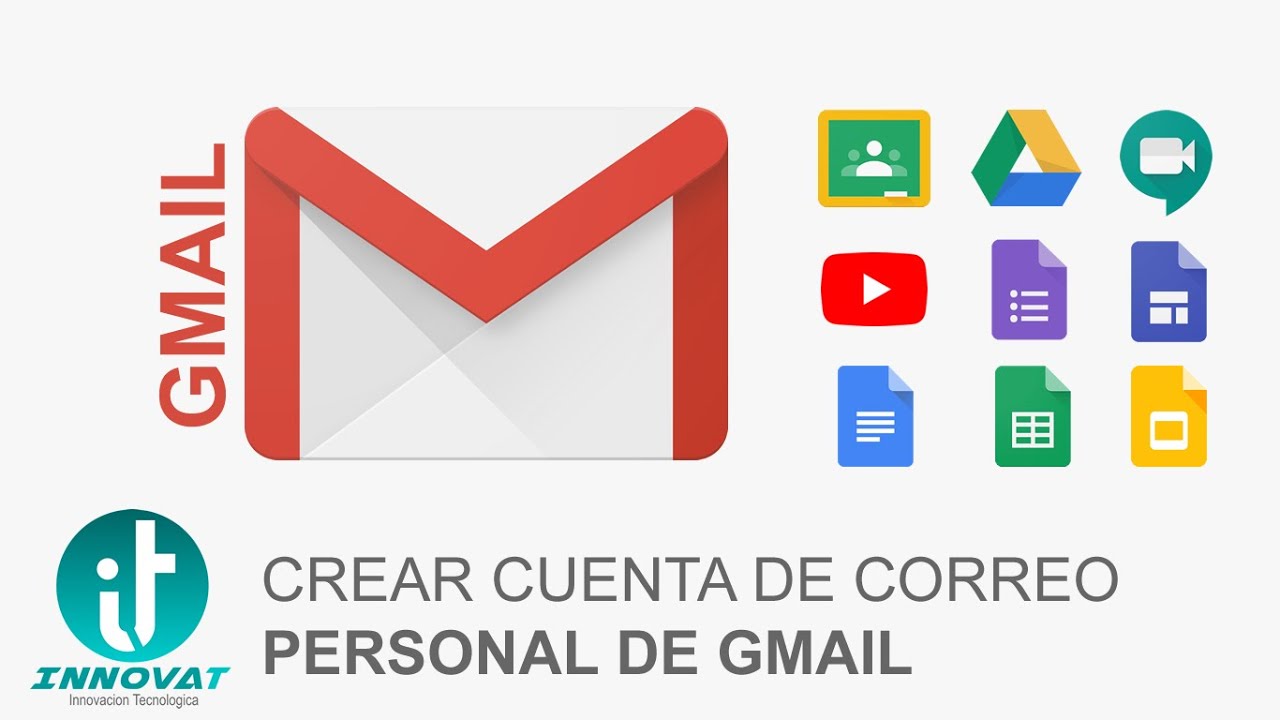 💌 Crear correo de GMAIL, fácil y rápido 