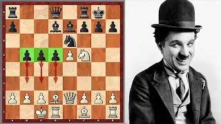 Charlie Chaplin vs Reshevsky! Have You Ever Seen This Game?