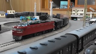 【16番(HO)】ED76牽引・一般貨物列車(昭和40年台)