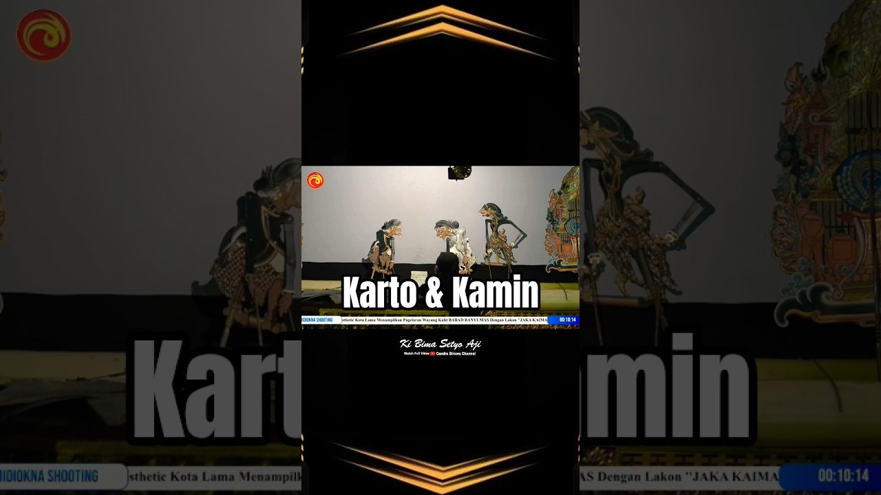 Ki Bima Setyo Aji❗️Candra Birawa #candrabirawa #kibimasetyoaji #wayang #wayangkulit #artist #shorts