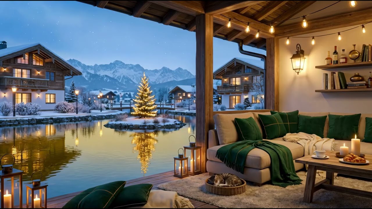 Luxurious winter lounge jazz music 🏔️ For relaxing, concentrating, and chilling out