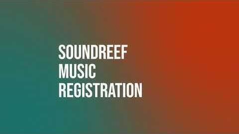 Music Registration | Soundreef
