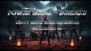Power Metal – Duniaku | Dark Orchestral Heavy Metal Cover by SuaraBaru AI #aicover #aimusic