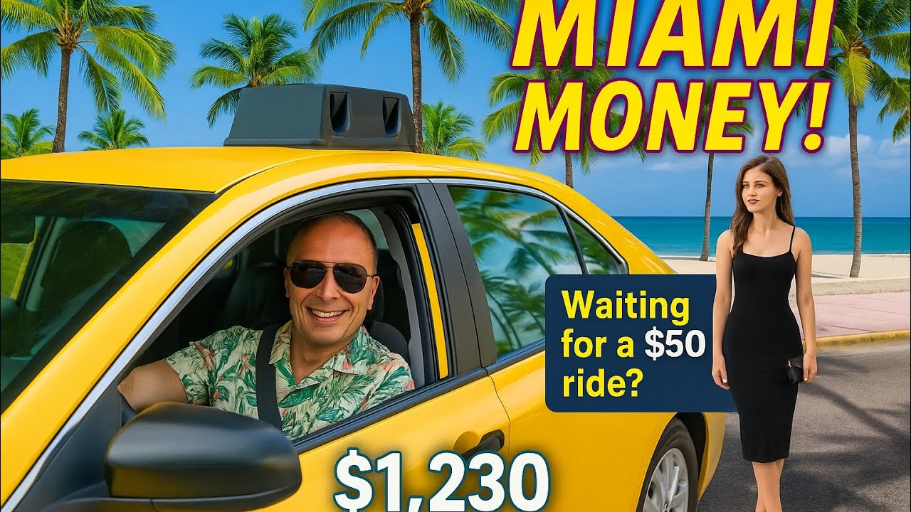 How Much Do Uber Drivers Make in Miami, FL? | Beach City Hustle - YouTube