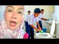 Bila murid - murid dI suruh cuci tandas sekolah... 